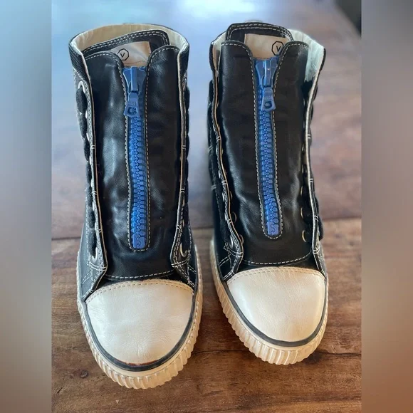 Rare Men’s VISVIM x Mastermind Japan Keifer Hi Ultra Soft Leather High Top
